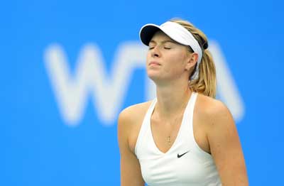 武汉网球公开赛：莎拉波娃不敌巴辛斯基