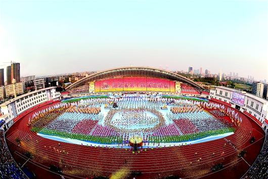 湖北省第十四届运动会在荆州举行