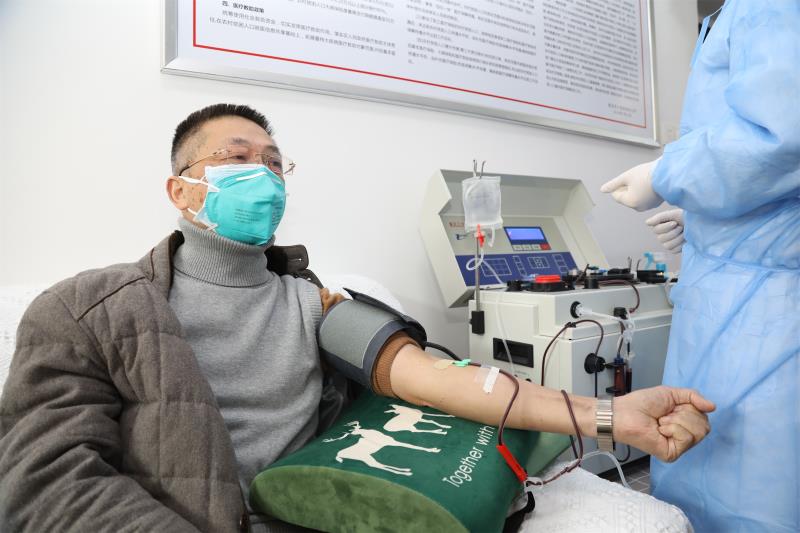 刘本德：血浆疗法在技术上是成熟的，已产生实效