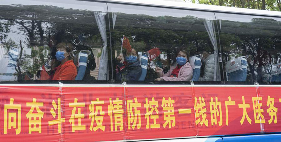 北京市属医院医疗队返程