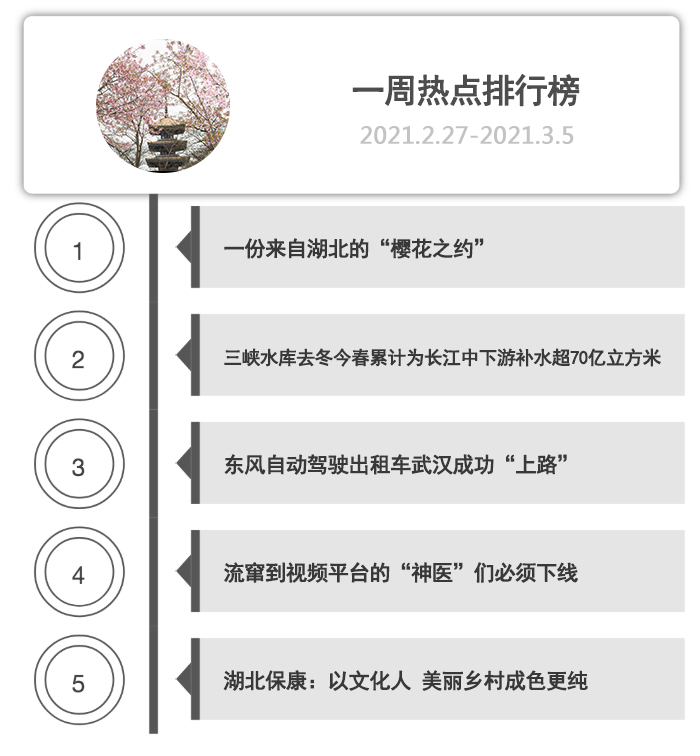 一周热点排行榜