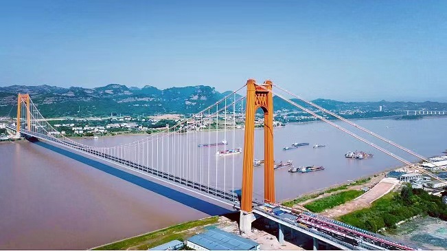 建成通车！100秒看伍家岗长江大桥“从无到有”